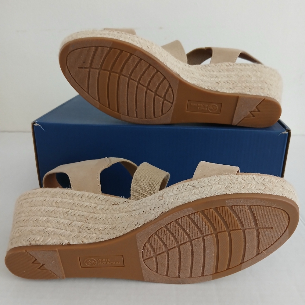 WHITE MOUNTAIN Women's Yanda Espadrille Platform Sandal Size 9.5 New $30 - Picture 8 of 13